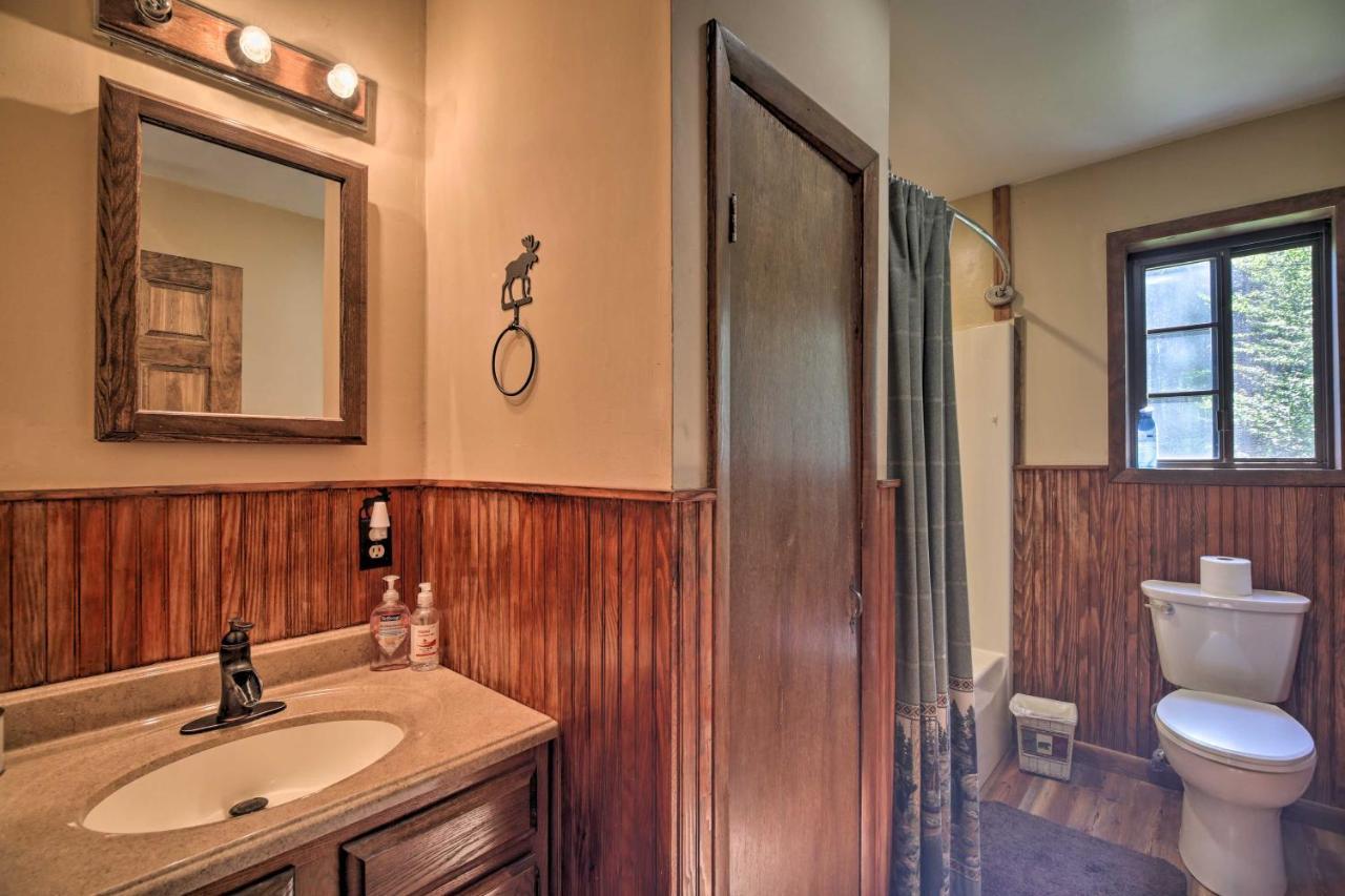 Lake Placid Chalet Deck And Forest Views! المظهر الخارجي الصورة