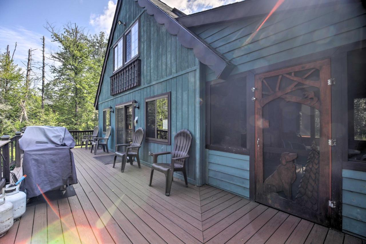 Lake Placid Chalet Deck And Forest Views! المظهر الخارجي الصورة